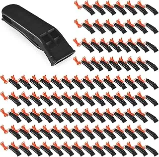 100 Piezas de Silbatos de Emergencia con Cordón Silbatos de Seguridad y Supervivencia Sonido Fuerte para Seguridad, Camping, Senderismo, Navegación, Caza, Señalización de Rescate