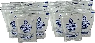 3 paquetes de agua de emergencia Datrex - Suministro de 3 días/72 horas (24 paquetes)