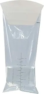 48 unidades/paquete de bolsas desechables transparentes para vómitos y orina, bolsa de conveniencia para eliminación de vómitos y orina