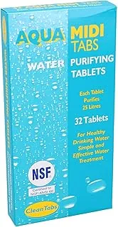 AB Tools Aqua Midi Tabs 32 tabletas purificadoras de agua tanque autocaravana caravana