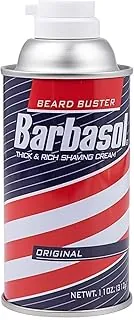 Barbasol Caja Fuerte de Diversión Lata Escondite con Bolsa a Prueba de Olores de Grado Alimenticio con Compartimento Oculto para Llaves, Dinero en Efectivo y Objetos de Valor (Tamaño de Viaje de 11oz)