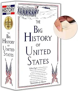 Big History - Caja fuerte con páginas reales, caja de bloqueo de combinación, caja fuerte oculta secreta, 9.3 x 6.0 x 2.3 pulgadas