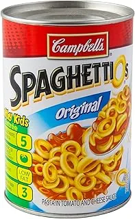 BigMouth Inc SpaghettiOs Can Diversion Safe – Caja fuerte de diversión en lata de SpaghettiOs – Caja fuerte oculta para esconder dinero – Compartimento secreto, almacenamiento oculto, divertido regalo