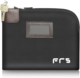 Bolsa de efectivo con cerradura y 2 llaves, bolsa de dinero impermeable con cierre de cremallera, 11 x 8.6 pulgadas, bolsa de lona para documentos, bolsa de depósito bancario para tarjetas de crédito