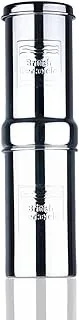 British Berkefeld - Sistema de filtro de agua por gravedad de acero inoxidable de 0.26 galones | Viene con cartuchos de esterasilo ultra | Agua limpia de gran sabor | No requiere energía ni plomería | para uso doméstico o exterior