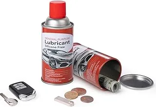 Cajas fuertes de latas de aerosol falsas, cajas fuertes secretas de diversión para esconder cosas, banco de metal (coche)