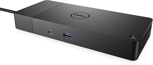 Dell WD19S - Estación de acoplamiento de 180 W (entrega de energía de 130 W) USB-C, HDMI, puerto dual DisplayPort, color negro