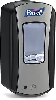 Dispensador de Purell LTX, capacidad de 42 fl oz., Cromo/Negro, 1