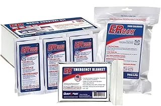 ER Emergency Ready SK1B - Kit básico de supervivencia en caja para 1 persona