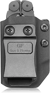 Funda de Kydex para multiherramienta Leatherman Wave & Plus, Compatible con Wave Plus, multiherramienta no incluida (negra)