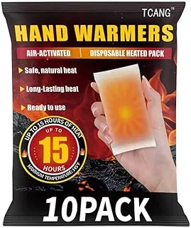 Hand Warmers Disposable - Up to 15 Hours of Heat - 50/100/200 Pack Super Long Lasting Air Activated Warmers, All Natural, Portable for Body, Hands & Toes - Odorless Hot Warmer Heater for Outdoor Sport