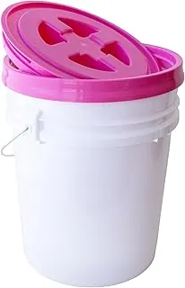 Handy Pantry Smart Seal - Tapa de cubo de rosca de 5 galones (rosa, 1 unidad)