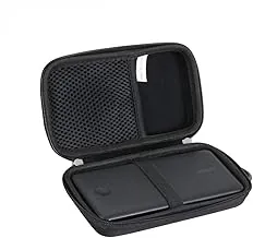 Hermitshell Estuche rígido de viaje para banco de energía Anker, cargador portátil esencial de viaje de 20,000 mAh