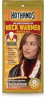 HotHands Calentador de cuello - Hasta 8 horas de calor - Listo para usar, portátil y plegable