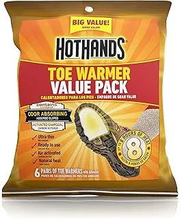 HotHands Calentadores de dedos – Calentadores activados por aire naturales sin olor de larga duración – Hasta 8 horas de calor – 6 pares