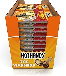 HotHands Calentadores de Dedos del Pie - De Larga Duración, Inodoros, Activados por Aire - Hasta 8 Horas de Calor - 40 Pares