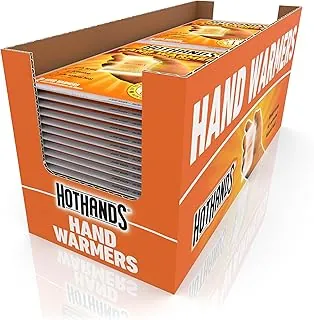 HotHands - Calentadores de manos, naturales, seguros, sin olor, activados con aire, de larga duración, hasta 10 horas de calor - 40 pares
