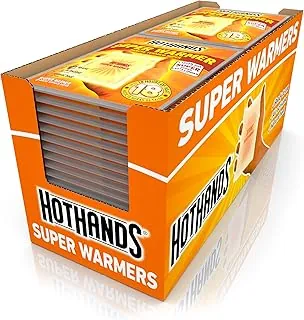 HotHands - Calentadores para cuerpo y manos. Calentadores naturales y sin olor activados por aire, de larga duración: hasta 18 horas de calor. 40 calentadores individuales