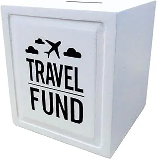Hucha "Travel Fund" - Ideas para regalo de boda y de viaje, alcancía, regalos para preparación de casa y jubilación para viajeros