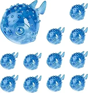 Humidificador limpiador Fish 12 unidades para la mayoría de humidificadores y peceras, humidificador de limpieza de peces y cartucho de desmineralización para humidificadores, tabletas limpiadoras de tanques, purifica el agua, combate el limo y el olor