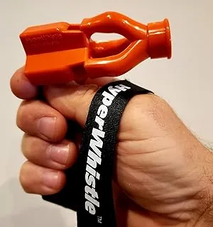 HyperWhistle El silbato más fuerte del mundo original de hasta 142 db de alto alcance, muy largo, para árbitros, entrenadores, instructores, deportes, profesores, guardia salvavidas, defensa personal,