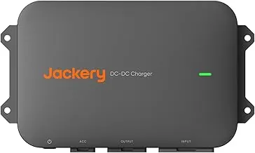 Jackery Cargador CC-CC, cargador de alternador de 600 W, carga rápida para estaciones de energía portátiles, 6 veces más rápido que los cargadores de cigarrillos, para viajes por carretera, caravanas