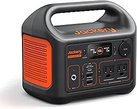 Jackery Estación de energía portátil Explorer 300, batería de litio de reserva de 293 Wh, generador solar para exteriores, camping, viajes, caza, apagón (panel solar opcional)