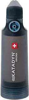 Katadyn Microfiltro Explorer con filtración de agua de dos etapas, avanzado sistema de filtración de agua portátil de cerámica y carbón activado para viajes de campo, uso de expedición y condiciones