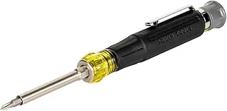 Klein Tools 32600P - Destornillador Mini de Precisión con Clip de Bolsillo, Desarmador Magnético Multiusos 13 en 1 con Llaves de Tuerca, Puntas Phillips, Ranuradas y TORX