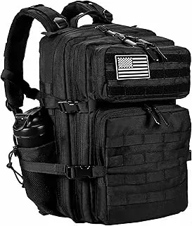 LHI Mochila Táctica Militar para Hombres y Mujeres 45L Ejército 3 Días Mochila de Asalto Bolsa Mochila Grande con Sistema Molle