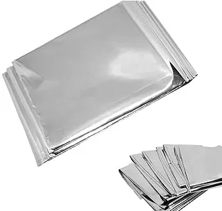 Mantas Mylar de emergencia - 84 x 52 pulgadas (paquete de 4)