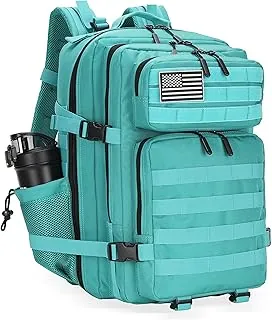 Militar 45L Tactical Assault Mochila 3 días de asalto paquete con mochila impermeable Molle Mochila para mochilas tácticas