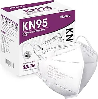 Miuphro Paquete de 50 mascarillas para hombres
