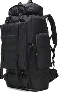 Mochila de senderismo W WINTMING para hombres 70L/100L, mochila de campamento, mochila militar Molle, paquete de asalto de 3 días para escalada | Camping Backpack, 3 Days Assault Pack, for Climbing