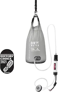 MSR Purificador de agua Guardian Gravity para uso en el campo, viajes globales y preparación para emergencias
