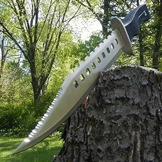 ¡Nuevo! 17" Tactical caza Rambo Full Tang – Cuchillo de hoja fija Machete Bowie W/vaina