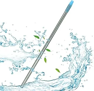 Paja de filtro de agua personal, reutilizable, filtro de agua de acero inoxidable, popote para beber, portátil, equipo de supervivencia de emergencia al aire libre para senderismo, campamento, viajes, caza y pesca (pequeño)
