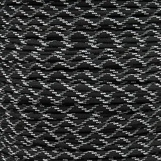 Paracord Planet Cuerda de paracaídas reflectante de 550 libras, 7 hebras tipo III de nailon para visibilidad al aire libre, senderismo y manualidades, más de 30 colores y 4 opciones de longitud
