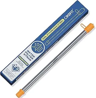 Popote de supervivencia personal. Filtro de agua reutilizable de acero inoxidable 316L, pajita purificadora de agua portátil para camping, senderismo, mochileros, viajes, equipo de supervivencia de