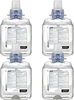 PURELL Espuma desinfectante de manos avanzada, repuesto de desinfectante de manos de 40.6 fl oz para dispensador manual PURELL CS4 (paquete de 4) - 5192-04