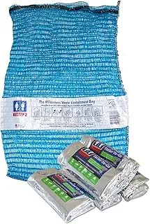 RESTOP 2 Wilderness Kit – 5 bolsas de basura portátiles a prueba de fugas para inodoro empaquetadas individualmente dentro de 1 bolsa de malla – Las bolsas de basura son para sólidos (Poop) y líquidos