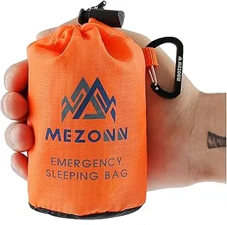 Saco de dormir de emergencia, saco de dormir de supervivencia, saco de supervivencia ligero para senderismo al aire libre, camping, mantener el calor después de terremotos, huracanes y otros