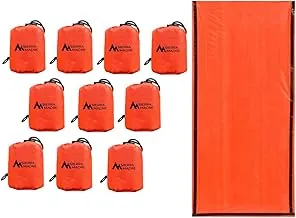 Sierra Madre Emergency Sleeping Bag – Ultralight, Waterproof Mylar Thermal Bivy Sack Tent for Hiking, Bug-Out Bags, Survival Kits