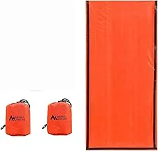 Sierra Madre Emergency Sleeping Bag – Ultralight, Waterproof Mylar Thermal Bivy Sack Tent for Hiking, Bug-Out Bags, Survival Kits