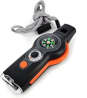 Silbato de emergencia con cordón de seguridad, silbato de campamento, senderismo, señal de rescate