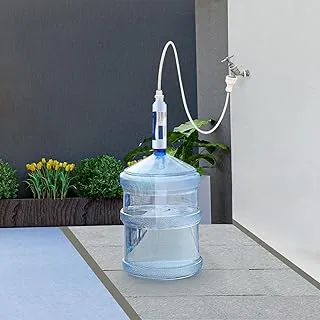 Sistema de filtración de agua EZ Jug – Certificado por IAPMO R&T según las normas NSF 53 | Filtra y llena jarras de 5 galones de cualquier grifo de manguera de jardín | Compatible con grifo exterior | Reduce cloro, plomo, quistes y compuestos orgánicos volátiles