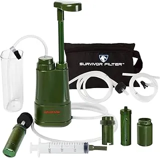 Survivor Filter Serie PRO Extender - Bomba de filtro de agua portátil con filtros de repuesto adicionales