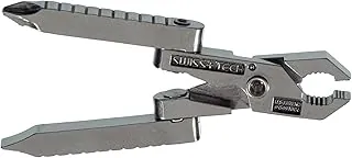 Swiss Tech Products ST50022 Micro-Tech, llavero herramienta multifunción 6 en 1, 1, Un solo color