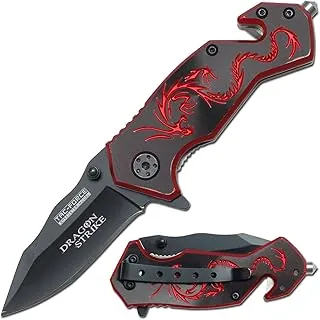 Tac Force cuchillo plegable de apertura asistida, cerrado 3.5 pulgadas