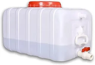 Tanques de Almacenamiento de Agua Grandes de Plástico Almacenamiento de Agua de Emergencia 50L/80L/110L/200L Tanque de Agua Multifuncional para Camping y Senderismo (Tamaño: 110L/29gal)